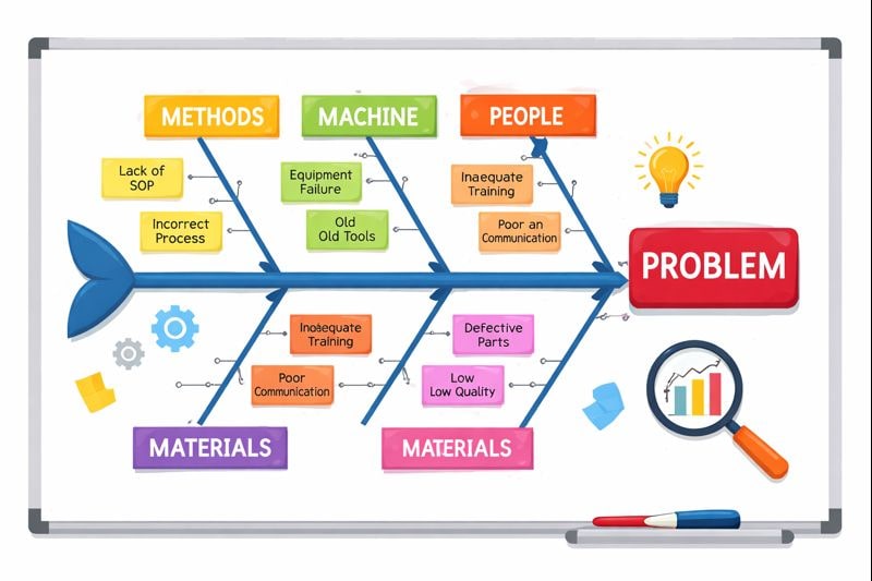 Fishbone Analysis: Complete Root Cause Problem-Solving Guide (2025)
