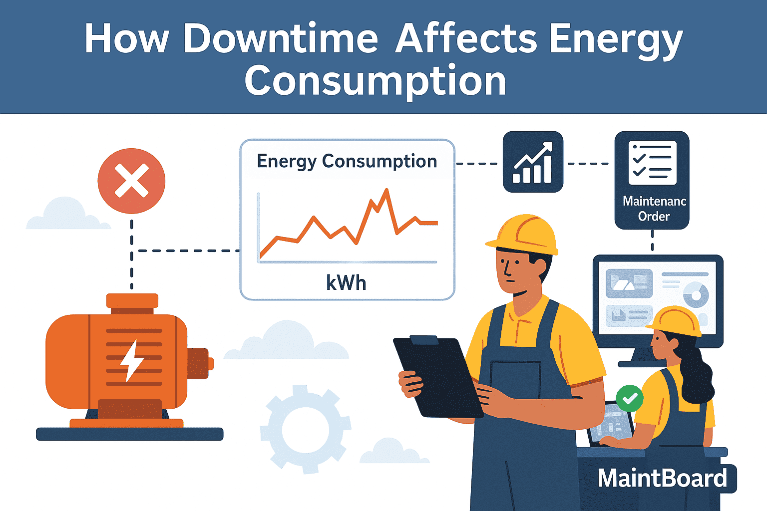 Downtime Energy Consumption: 5 Ways It Impacts Your KPIs and Costs