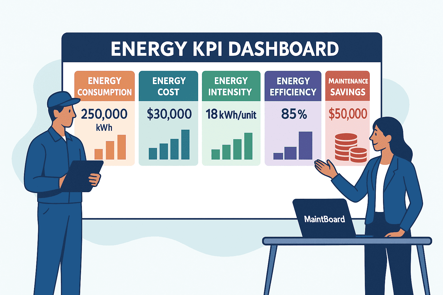 Energy KPI Maintenance: 7 Metrics Every Maintenance Manager Should Track