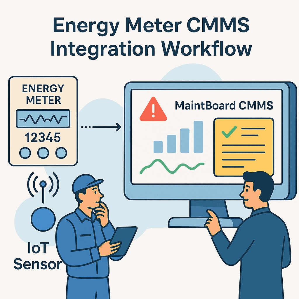 Energy Meter CMMS Integration: Boost Uptime and Cut Costs