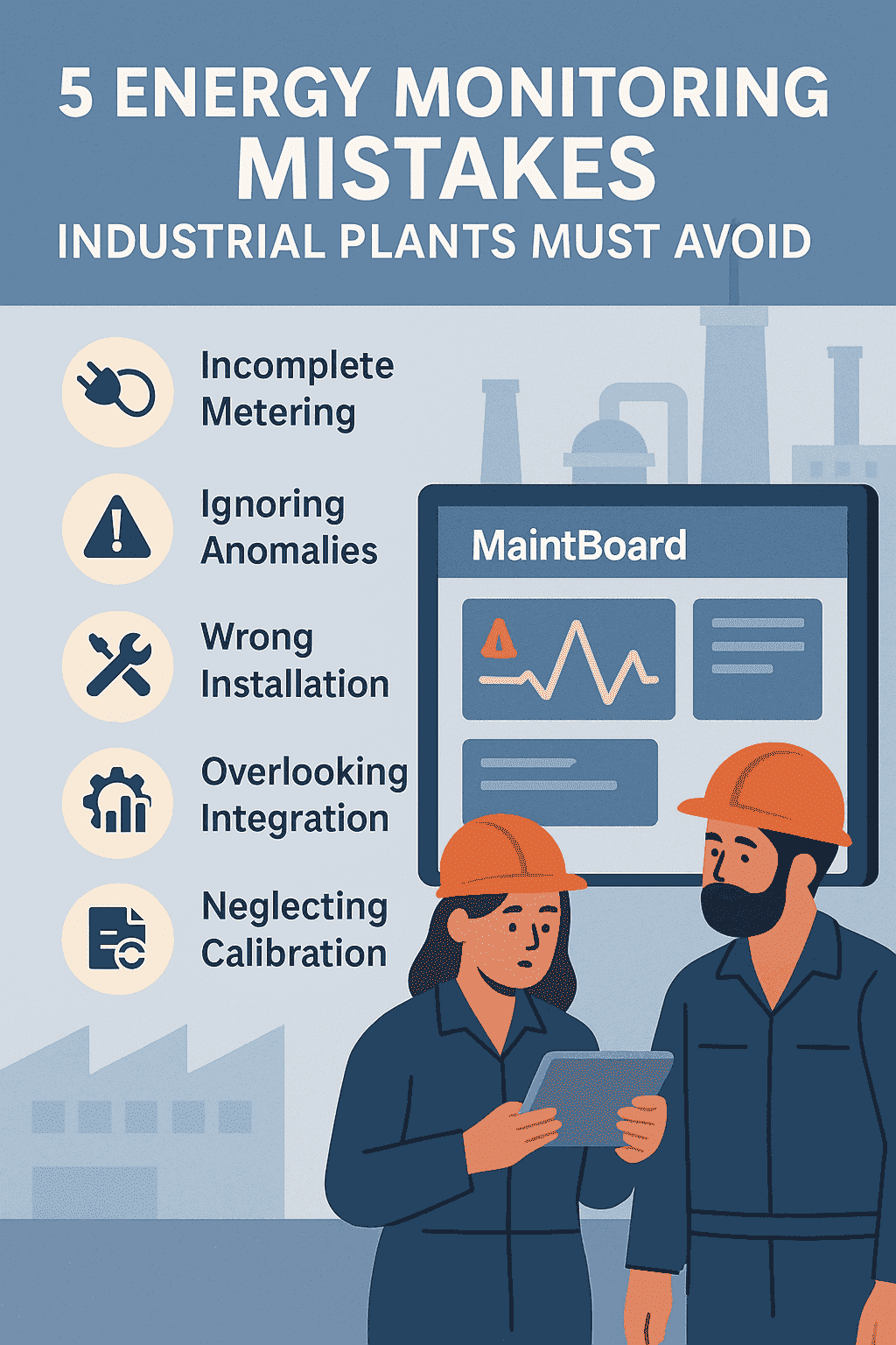 5 Energy Monitoring Mistakes Industrial Plants Must Avoid
