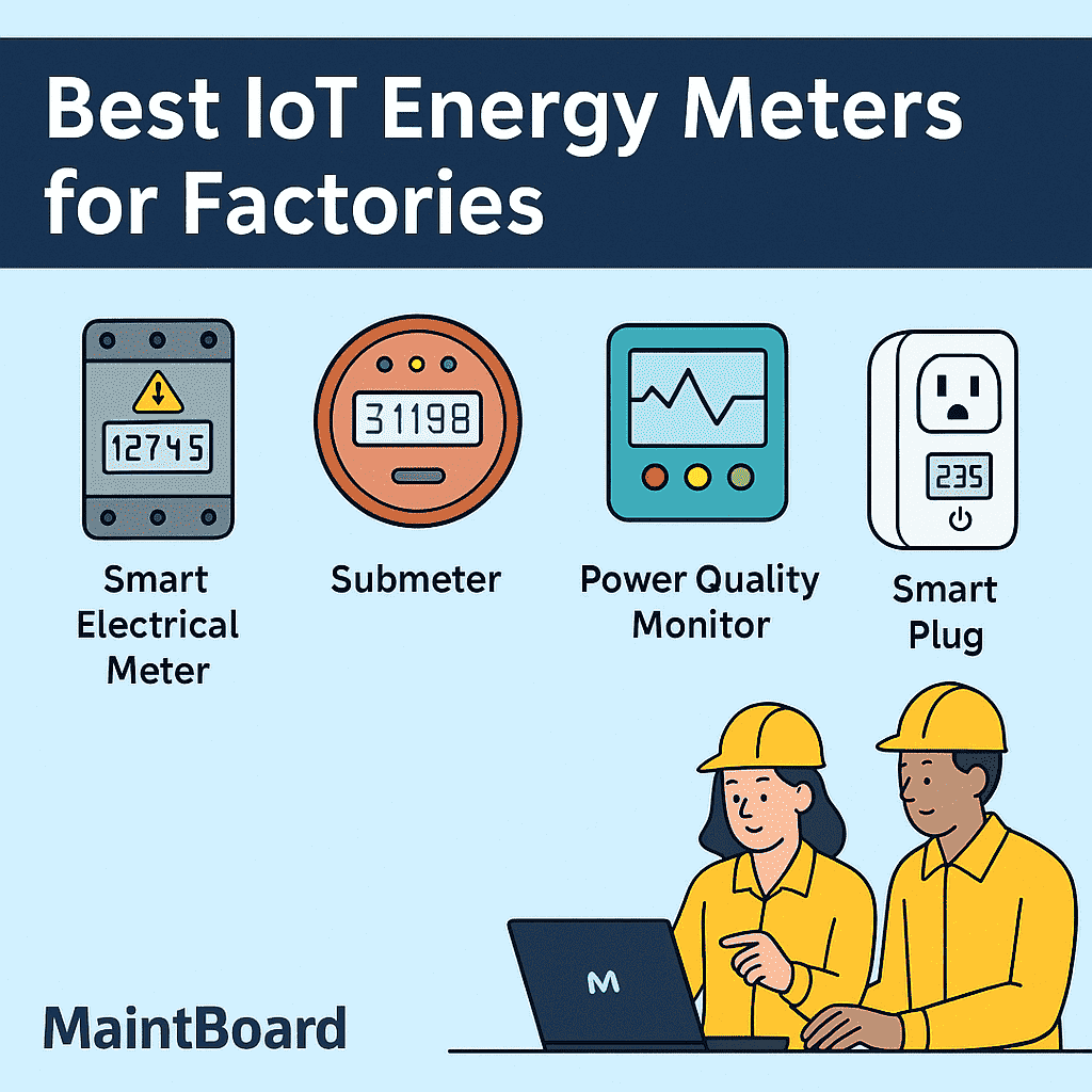 Top 5 IoT Energy Meters Factories Can Use to Slash Energy Waste
