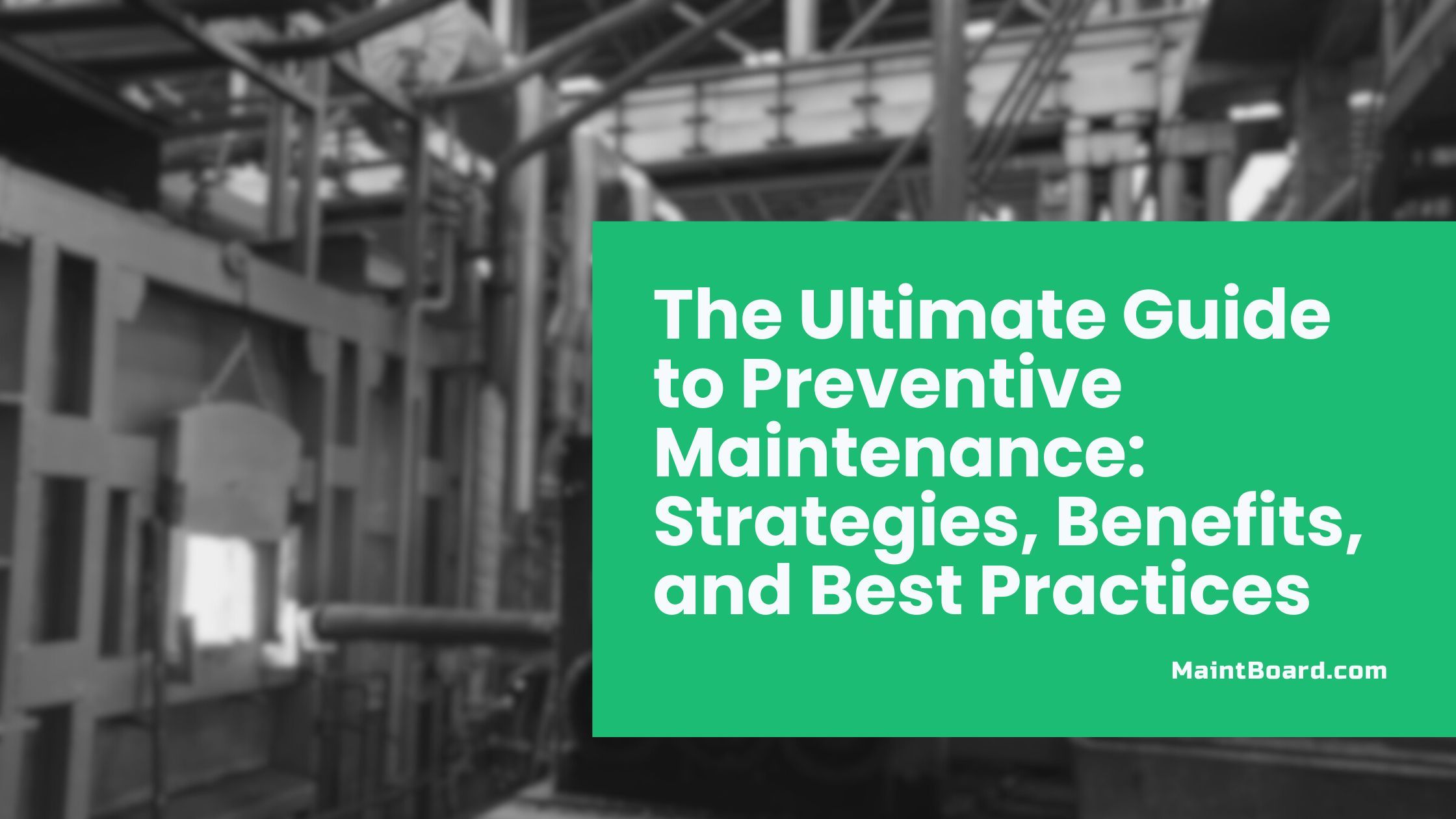 Preventive Maintenance: What Actually Reduces Breakdowns