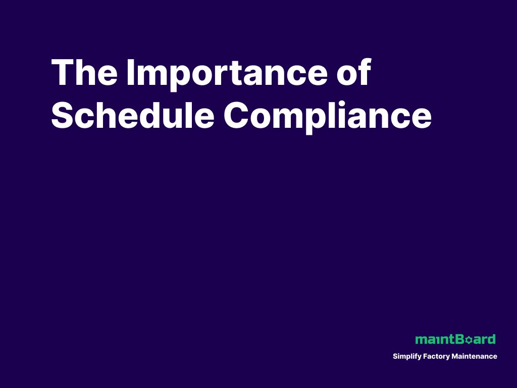Schedule Compliance: Why 100% Fails in Real Plants