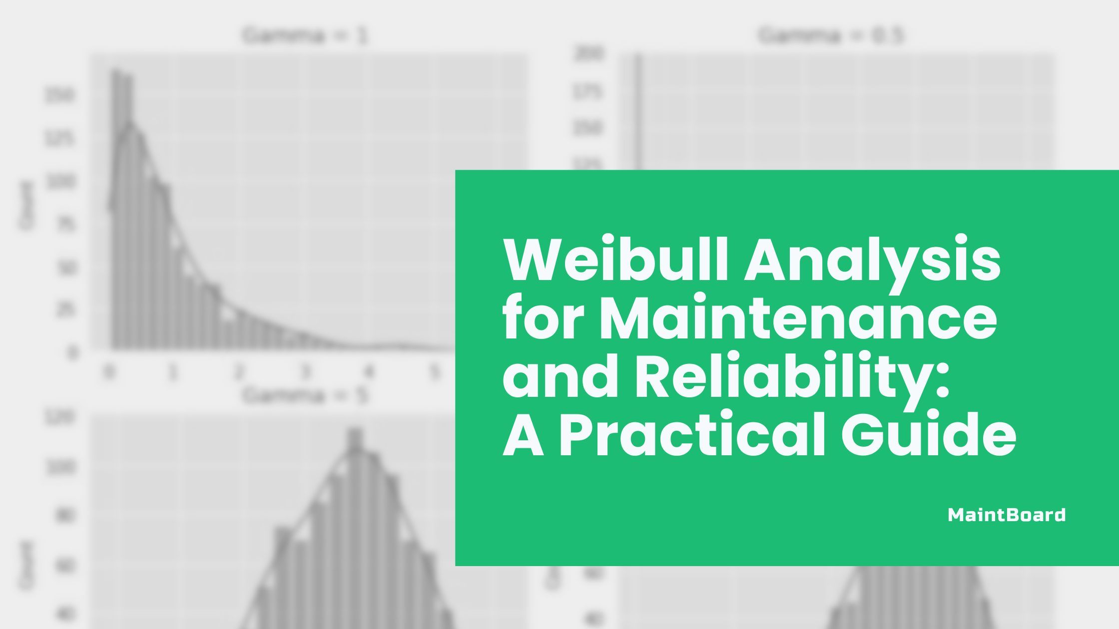 Weibull Analysis in Maintenance: Useful, but Only with Good Failure Data