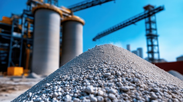 Cement plant equipment dashboard in MaintBoard CMMS