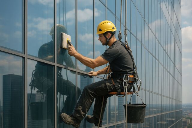 Facility management professionals monitoring building operations using MaintBoard CMMS