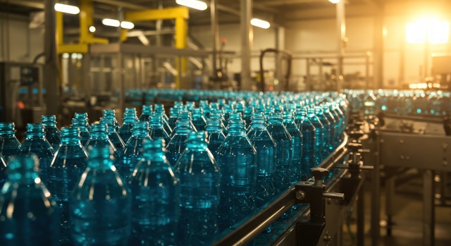 Plastic and rubber manufacturing equipment dashboard in MaintBoard