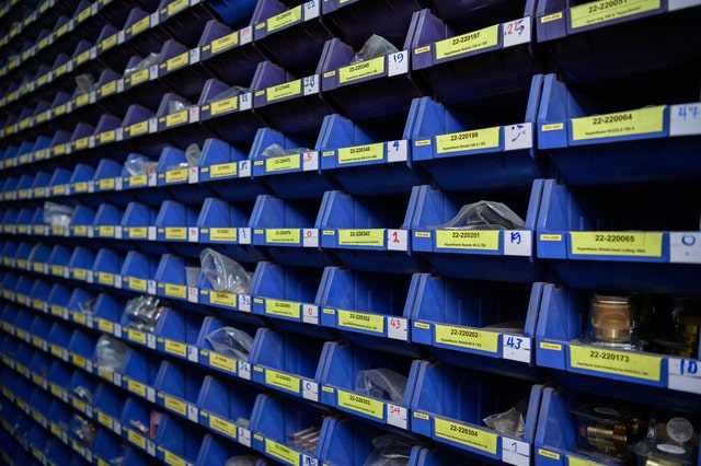 Stores team managing spare parts inventory using MaintBoard CMMS